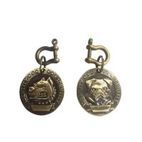 Medalion metalic caine rau, 4.5cm, IDENTITY