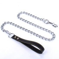 Lesa lant maner piele 3.5mm x 110cm, caini mari