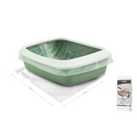 Saci pentru protectie litiera, 12buc 40x35 cm