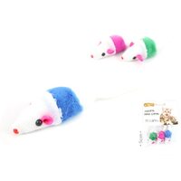 Jucarie pentru pisica, soricei, 5cm, 3buc