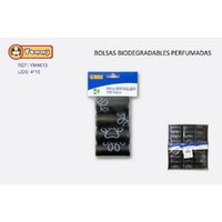 Saci biodegradabili parfumati cu labute 4x15 buc