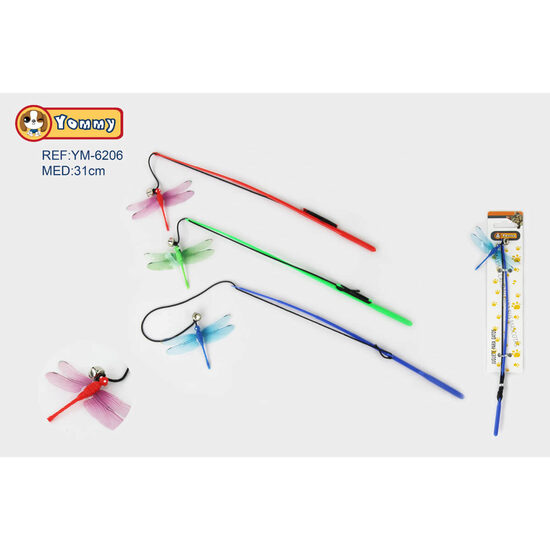 Jucarie pentru pisica, undita 31 cm YM6206