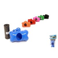 Dispenser plastic pentru saci si o rola