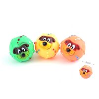 Jucarie vinyl Minge Bulldog 8cm