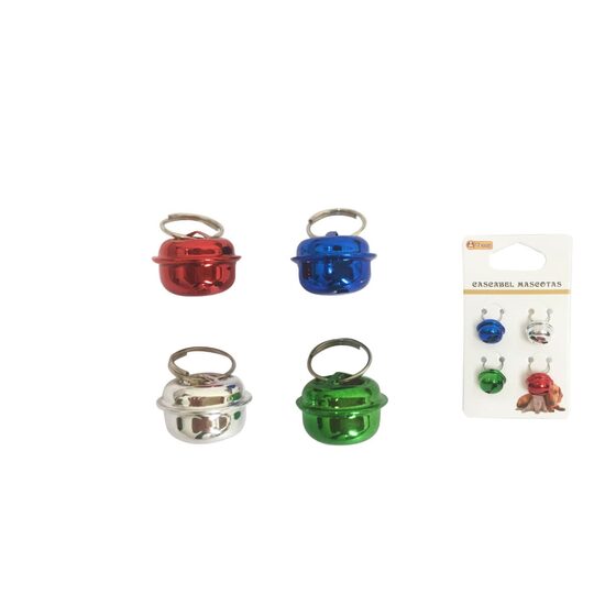 Clopotei zgarda caini, pisici, color 16 mm