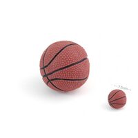 Jucarie caini Minge de baschet vinyl,  7.5 cm