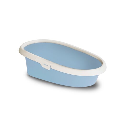 Litiera ovala cu rama MINOU MINI 43x30x14h cm
