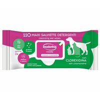 Servetele umede Clorexidina caini, pisici, iepuri, 110 buc