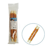 Piele de bovina cu carne de pui 2buc x 25.5cm