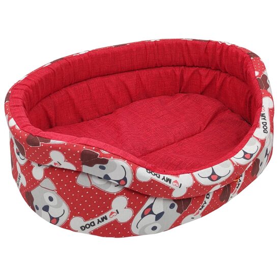 Pat CARPATIC rosu-caini M 55x45x15 cm