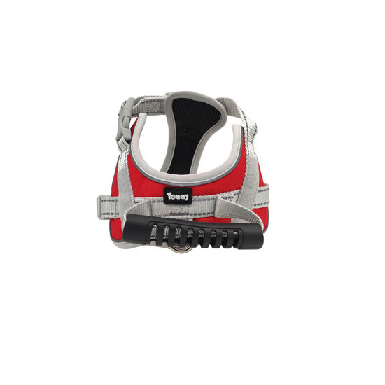 Ham caini mari SERVICE DOG cu maner L