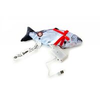 Jucarie pisici de plus peste interactiv, USV, 29 cm