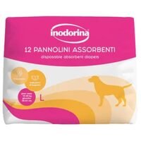 Scutece absorbante caini mari, Inodorina L 12buc 10-20Kg