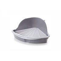 Toaleta pentru hamsteri 25x25x34 cm GRI