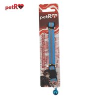 Zgarda pisici reflectorizanta- Albastra,1x20-35 cm PETRO