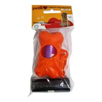 Dispenser cu 2 role saci  PETRO  5+2 GRATIS!