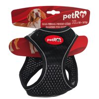 Ham pentru caini vesta fotbal negru XL PETRO