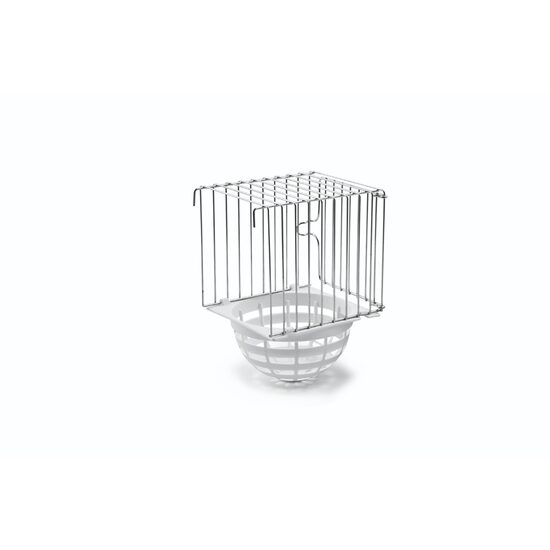 Cuib exterior metalic si plastic, 10 cm