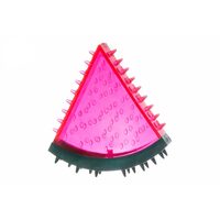 Jucarie Pepene din cauciuc rezistent TPR 12 cm, rosu-verde