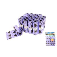 Saci igienici caini, Mov cu model, XL 20 x 15 buc
