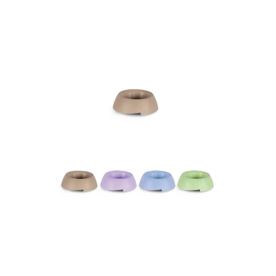 Castron rotund plastic solid  DORA 2/ 0.3 l caini, pisici