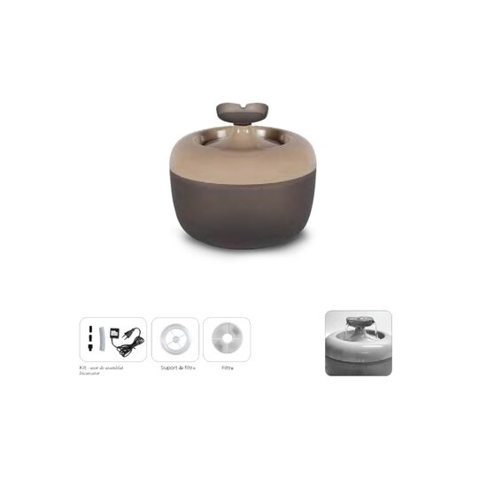 Fantana apa MALAGA LALEA Gri 1.7 l