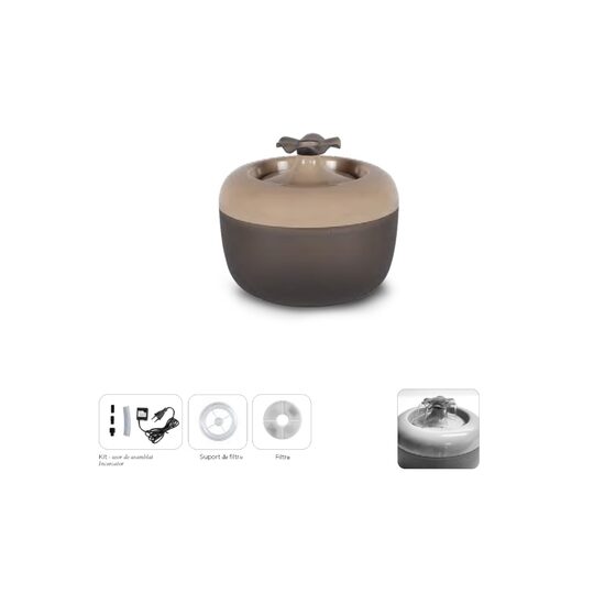 Fantana apa MALAGA FLOARE Gri 1.7 l