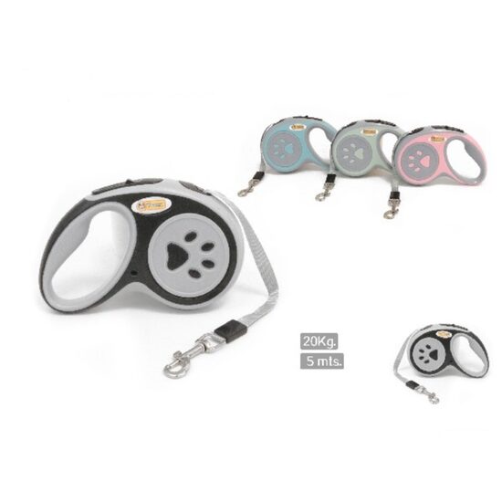Lesa retractabila caini medi, Labuta, Banda 5m - 20Kg