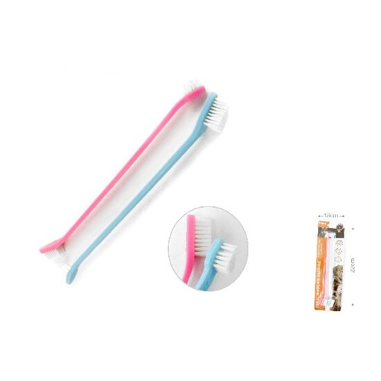 Set Periute pentru igiena orala animale,  22x1.8 cm