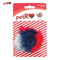 Jucarie pisica Minge color 8 cm PETRO