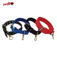 Zgarda textila dubla pentru caini 4x65cm PETRO