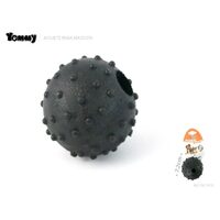Jucarie cauciuc Minge neagra Pini 7.2 cm