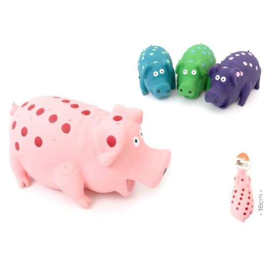 Jucarie LATEX PORC sunet 16 cm