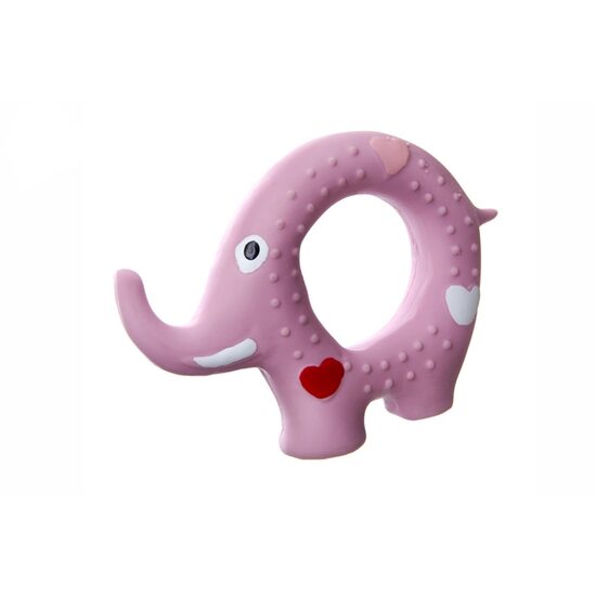 Jucarie caini, latex Elefant, 12 cm