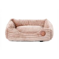 Pat caini mici, material Coral bej, 50 cm