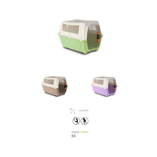 Cusca transport metal VISION55 Block TRAVEL M 54x36x37 cm