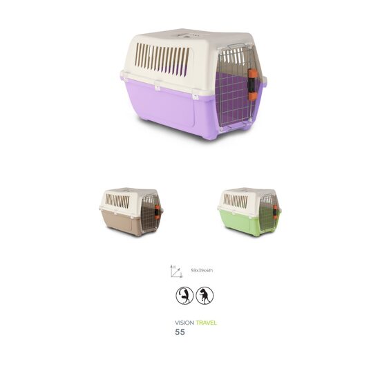 Cusca transport metal VISION60 Block TRAVEL L 59x39x41 cm