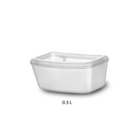 Castron cusca Bracco VISION TRAVEL 0.3L, 9x12x5.5 cm