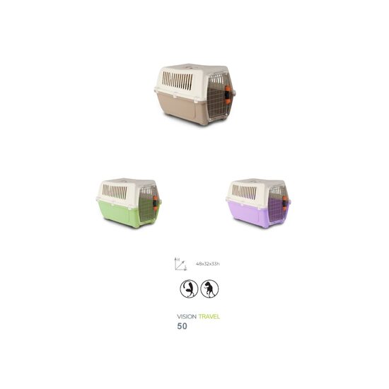 Cusca transport metal VISION50 Block TRAVEL S 48x32x33 cm