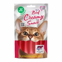 Recompense pisici Crema de Rata si Vita, Vitamine, JK 5x15 gr