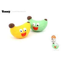 Jucarie din latex banana pentru caini, 7 cm