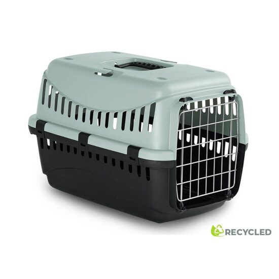 Cusca transport metal GIPSY S 46x31x32h ALBASTRA