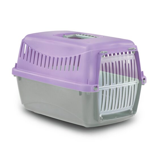 Cusca transport plastic COLOR GIPSY XS 39x26x25 h LILA