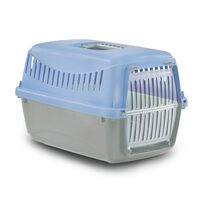 Cusca transport plastic COLOR GIPSY XS 39x26x25 h ALBASTRA