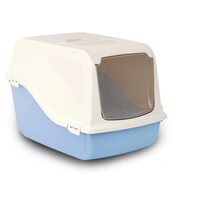 Litiera ARIEL 57X39X38 cm CHIUSA ALBASTRA cu filtru