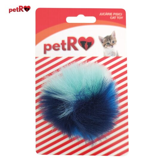 PROMO Jucarie pisica Minge 8 cm PETRO 2+1GRATIS