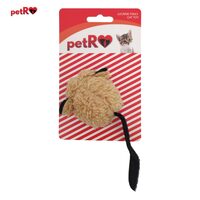 PROMO Jucarie pisica Soricel plus maro 13 cm PETRO 2+1GRATIS