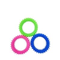 PROMO Jucarie caini TPR-CERC 9x2 cm PETRO 2+1GRATIS