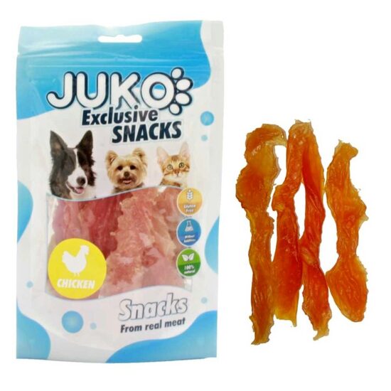 Chicken soft jerky fasii moi carne pui 70 gr