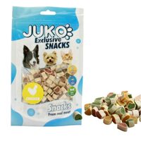 Carne Pui su Peste Cod colorati Chicken sushi 70gr JUKO